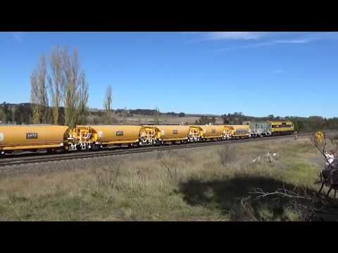 SSR ballast- GM22 train G513=2m45 GGoulburn 13-5-2019