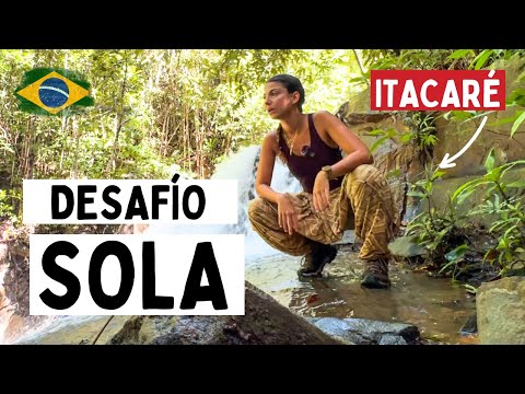 🥵TRAVESÍA SOLA en un PUEBLO COSTERO del que NADIE HABLA en Brasil [ITACARÉ]