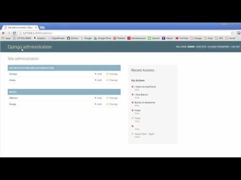 Django Tutorial for Beginners 17 Adding Songs to our Database