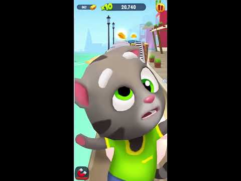 Talking Tom Gold Run Android Gameplay #2