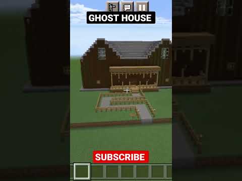 Mind-Blowing Minecraft Ghost House Build! 😱