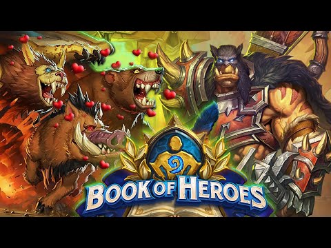 The Story of Rexxar as told by Hearthstone Book of Heroes [Lore]