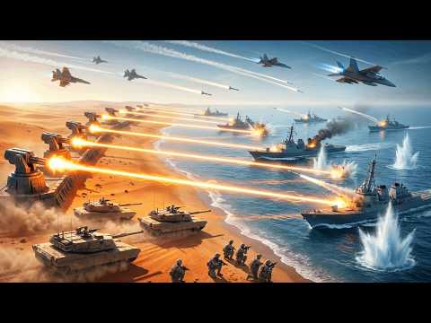 4,500,000 Unit TSUNAMI vs 1,200 T800 Plasma Assault! Impossible Defense! UEBS 2