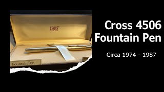Cross 4506 Fountain Pen