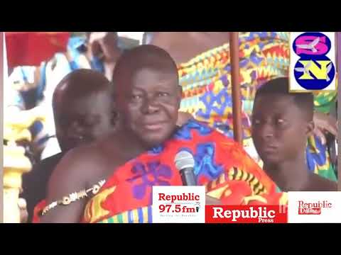 The Akufo-Addo government saved Ashanti Gold from collapsing-  Asantehene Otumfuo Osei Tutu II