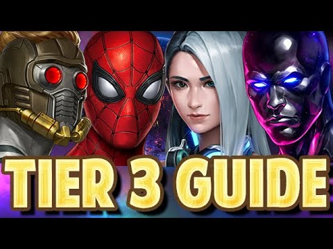 ALL TIER 3 CHARACTERS RANKED (1 TO 5 IN GAME MODES)- Marvel Future Fight