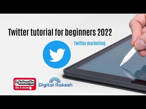 Twitter Marketing tutorial for beginners 2022