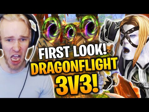 Destruction Warlock RANKED SOLO SHUFFLE 3v3! - Dragonflight PTR Pre-Patch Arena - WoW Cobrak PvP