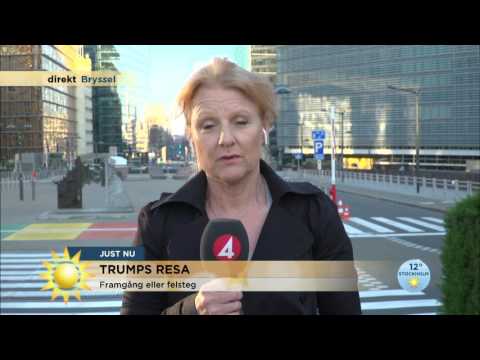 Trump riktade skarp kritik under NATO-mötet - Nyhetsmorgon (TV4)