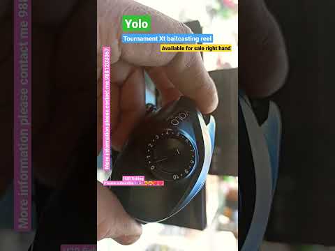 yolo tournament Xt baitcasting reel available for sale more information please contact me 9881203067