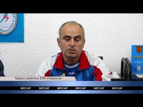 Info Sat Najava utakmice ZRK Pozarevac