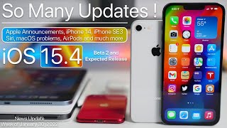 So Many Updates! - Apple Announcements, iOS 15.4, iPhone 14, iMac and More
