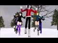 MMD Jingle Bells Dance Creepypasta (x-mas ...