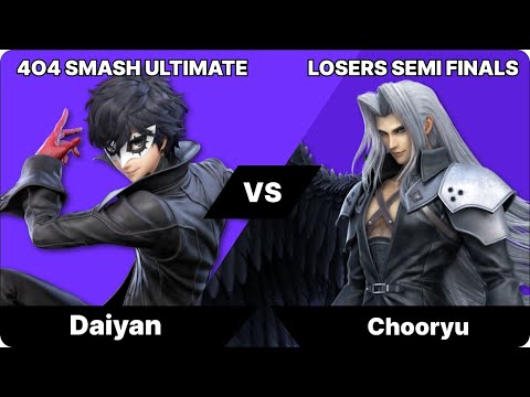 4o4 Smash Ultimate -  Daiyan(Joker) vs Chooryu(Sephiroth)