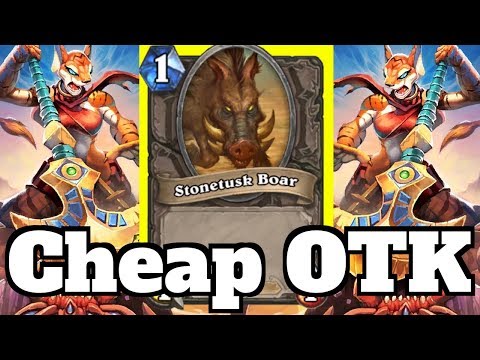 The CHEAPEST OTK Deck EVER! | Hearthstone