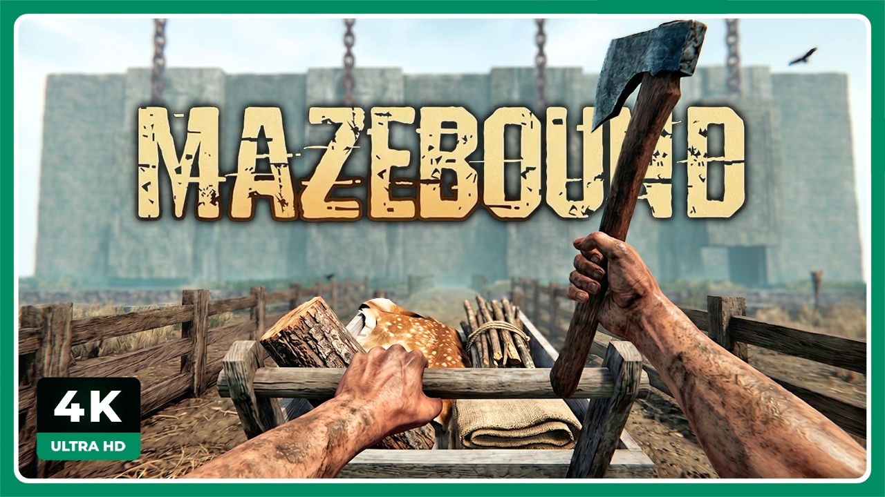 ENTRA AL LABERINTO, CONSIGUE RECURSOS, y ESCAPA | MAZEBOUND Gameplay Español