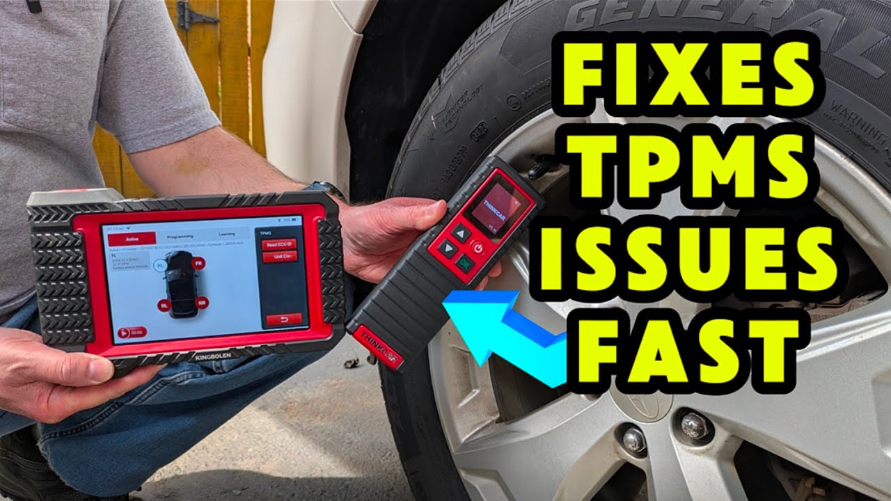 PRO TPMS tool power in the palm of your hand - ThinkCar G2 TPMS tool review 