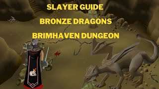 Slayer Guide Bronze Dragons + Location Brimhaven Dungeon osrs
