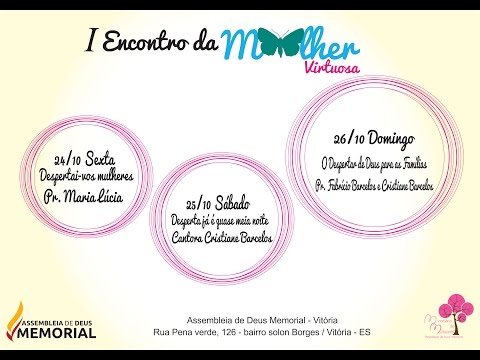I Encontro da Mulher Virtuosa 24/10/2014