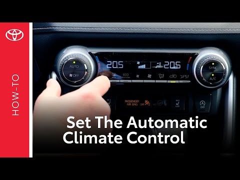 How To: Set The Automatic Climate Control In Your Toyota