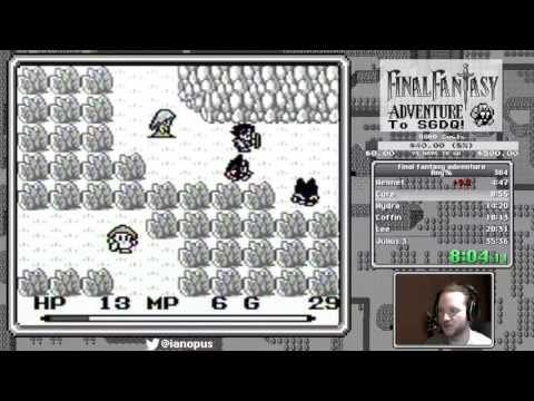 Final Fantasy Adventure any% world record 33:06 (OBSOLETE)