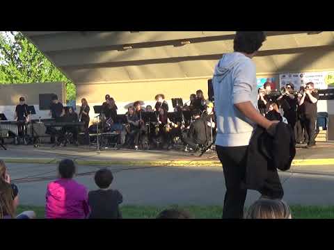 2019 Fruitport HS Jazz Band - OFD Jazz Festival - Walk the Dinosaur