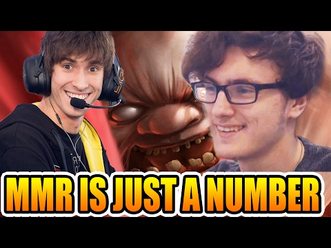 Dendi vs Miracle- "MMR Is Just a Number" Dota 2 7.01