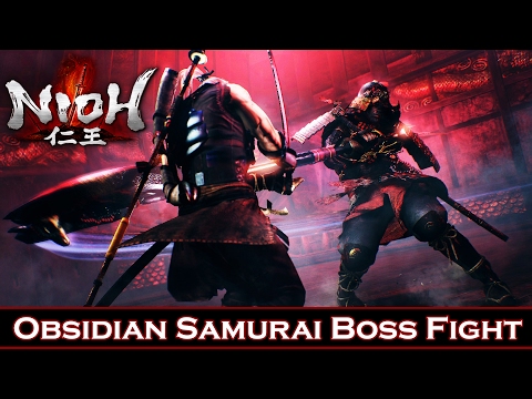 Nioh - Obsidian Samurai Boss Fight - No Damage