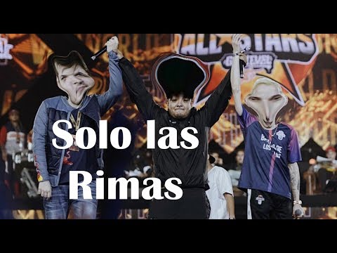 Chuty y Skone VS Aczino y Dominic pero [solo las RIMAS]