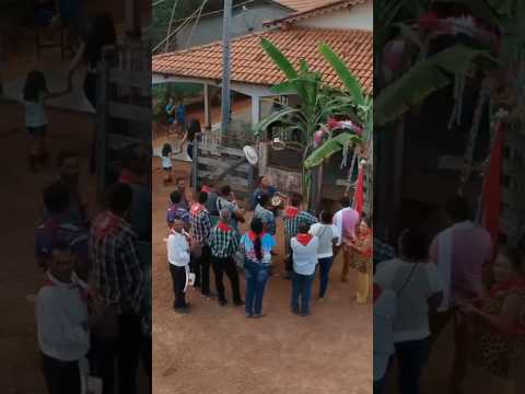 Folia do Divino Espírito Santo - Na fazenda dos meus avós (Fazenda Rio do Peixe) Pilar de Goiás-GO.