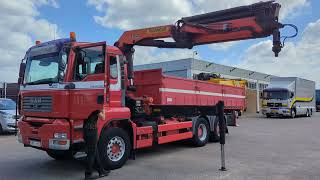 MAN TGA 26.430 6x4 Daycab Euro3 - Tipper + Palfinger PK23002 - Remot dump truck for sale - Image 4 | Autoline GB MAN TGA 26.430 6x4 Daycab Euro3 - Tipper + Palfinger PK23002 - Remot dump truck | Image 4 - Autoline