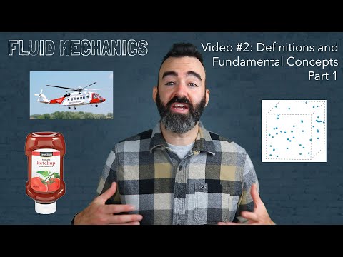 Video #2 - Fluid Mechanics - Definitions and Fundamental Concepts 1