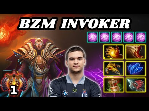 🔥 BZM Invoker Midlane Highlights IMMORTAL 1 🔥 Grandmaster Tier WEX Gameplay - Dota 2
