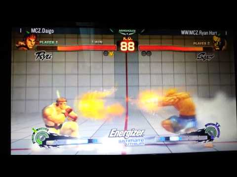 MCZ|Daigo (Ryu) VS WW|Ryan Hart (Sagat) ( Winners semi-finals) HD