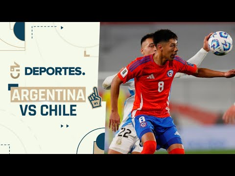 ARGENTINA 3 - 0 CHILE 🏆 Clasificatorias Mundial 2026 ⚽️ GOLES Y RESUMEN