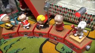 Hallmark Christmas Animated Peanuts Dance Show Party 2017 (full complete pack set)