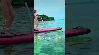 マリンスポーツ?沖縄瀬底島のアンチ浜?