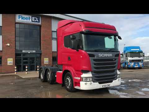 SCANIA R450 *EURO 6* HIGHLINE 6X2 TRACTOR UNIT 2014 - EY64 CKE