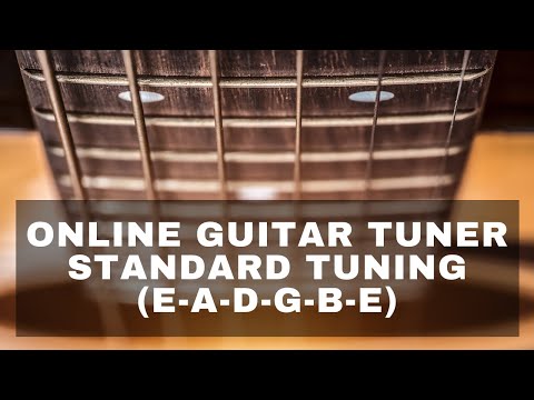 Standard Tuning Guitar Tuner For 6 String Guitar (Best Version) - Online Guitar Tuner