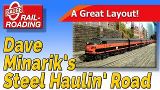 O Gauge Layout: Dave Minarik's Steel Haulin' Road