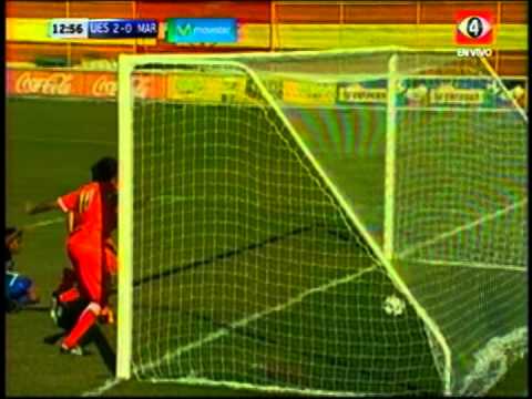 Gol de Santiago Davio / C.D. Universidad de El Salvador 2 - 0 Atlético Marte / Fútbol Salvadoreño