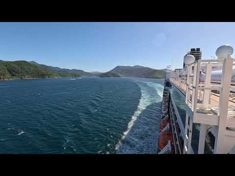 Thumbnail for Leaving Picton on Holland America HMS Westerdam Cruise on  28 12 2024