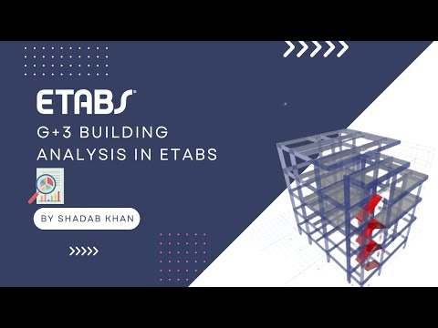 G+3 Building Analysis in Etabs | How to solve an Ill Condition Warning in Etabs ?