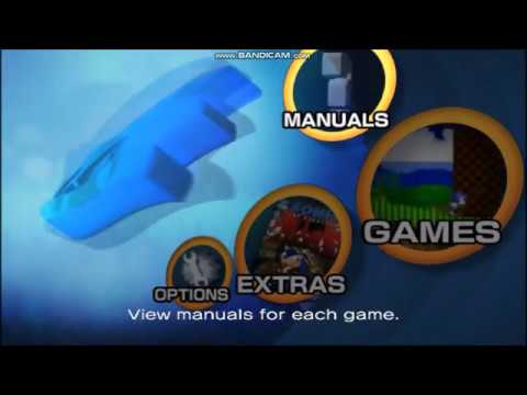 Sonic Mega Collection Plus - Main Menu