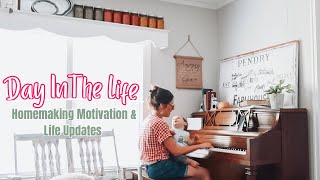 DAY IN THE LIFE | HOMEMAKING MOTIVATION & LIFE UPDATES 2024
