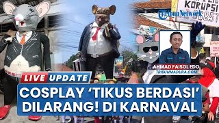Bikin Heboh! Cosplay Tikus Berdasi Dilarang Tampil di Karnaval Bangkalan