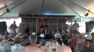 The Christine Santelli Band performs at Briggs Farm Blues Fest 2014 (part 2 of 4)