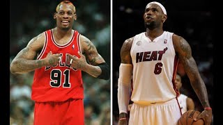 Rodman Can't Stop LeBron!  And The GOAT isn't a fact