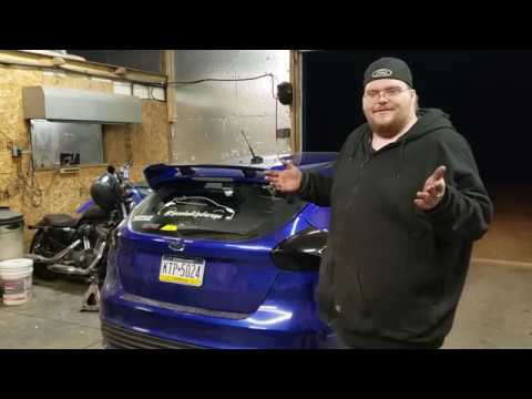 Focus st gets ebay RS spoiler
