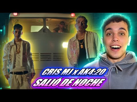 (REACCIÓN) SALIÓ DE NOCHE - CRIS MJ x AKA 420 (Video Oficial) ¿LA VUELTA DE LA PRIMA?